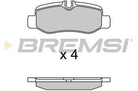 BREMSI BP3734 - PASTIGLIE FRENO - BRAKE PADS