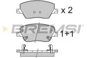 BREMSI BP3735 - PASTIGLIE FRENO - BRAKE PADS