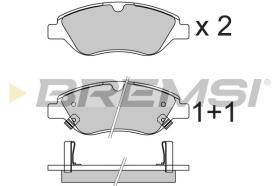 BREMSI BP3736 - PASTIGLIE FRENO - BRAKE PADS