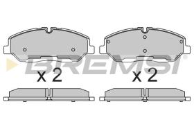 BREMSI BP3744 - PASTIGLIE FRENO - BRAKE PADS
