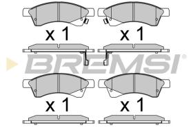 BREMSI BP3746 - PASTIGLIE FRENO - BRAKE PADS