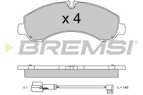 BREMSI BP3747 - PASTIGLIE FRENO - BRAKE PADS