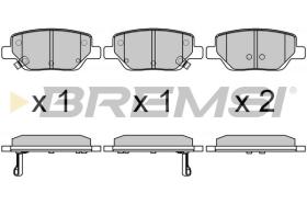 BREMSI BP3748 - PASTIGLIE FRENO - BRAKE PADS