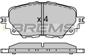 BREMSI BP3750 - PASTIGLIE FRENO - BRAKE PADS