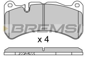 BREMSI BP3752 - PASTIGLIE FRENO - BRAKE PADS