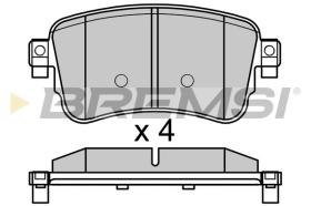 BREMSI BP3753 - PASTIGLIE FRENO - BRAKE PADS