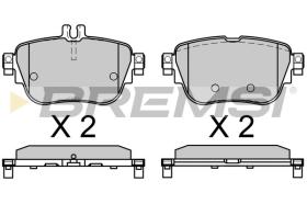 BREMSI BP3758 - PASTIGLIE FRENO - BRAKE PADS