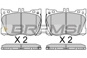 BREMSI BP3762 - PASTIGLIE FRENO - BRAKE PADS