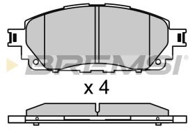 BREMSI BP3771 - PASTIGLIE FRENO - BRAKE PADS