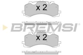 BREMSI BP3776 - PASTIGLIE FRENO - BRAKE PADS