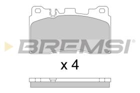 BREMSI BP3778 - PASTIGLIE FRENO - BRAKE PADS