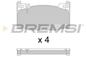BREMSI BP3783 - PASTIGLIE FRENO - BRAKE PADS