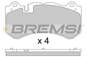 BREMSI BP3784 - PASTIGLIE FRENO - BRAKE PADS