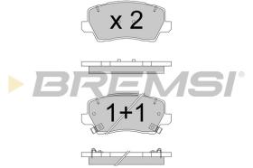 BREMSI BP3787 - PASTIGLIE FRENO - BRAKE PADS