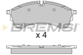BREMSI BP3794 - PASTIGLIE FRENO - BRAKE PADS