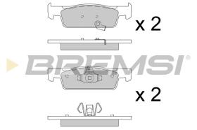 BREMSI BP3798 - PASTIGLIE FRENO - BRAKE PADS