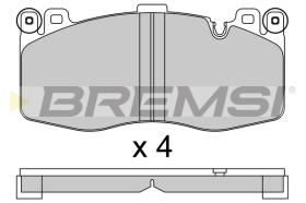 BREMSI BP3801 - PASTIGLIE FRENO - BRAKE PADS