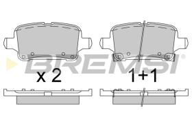 BREMSI BP3803 - PASTIGLIE FRENO - BRAKE PADS