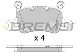 BREMSI BP3804 - PASTIGLIE FRENO - BRAKE PADS