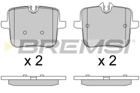BREMSI BP3805 - PASTIGLIE FRENO - BRAKE PADS