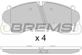 BREMSI BP3810 - PASTIGLIE FRENO - BRAKE PADS