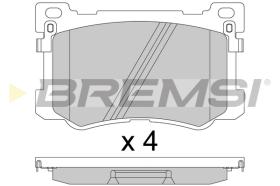 BREMSI BP3813 - PASTIGLIE FRENO - BRAKE PADS