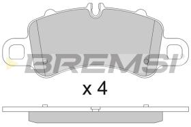 BREMSI BP3820 - PASTIGLIE FRENO - BRAKE PADS