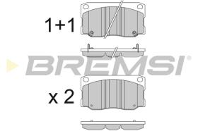 BREMSI BP3822 - PASTIGLIE FRENO - BRAKE PADS