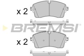 BREMSI BP3825 - PASTIGLIE FRENO - BRAKE PADS