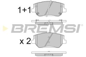 BREMSI BP3830 - PASTIGLIE FRENO - BRAKE PADS