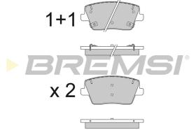 BREMSI BP3831 - PASTIGLIE FRENO - BRAKE PADS