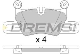 BREMSI BP3832 - PASTIGLIE FRENO - BRAKE PADS