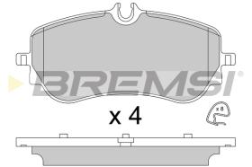 BREMSI BP3836 - PASTIGLIE FRENO - BRAKE PADS