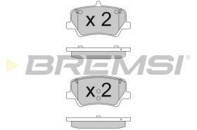 BREMSI BP3839 - PASTIGLIE FRENO - BRAKE PADS