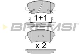 BREMSI BP3842 - PASTIGLIE FRENO - BRAKE PADS