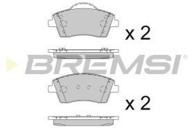 BREMSI BP3845 - PASTIGLIE FRENO - BRAKE PADS