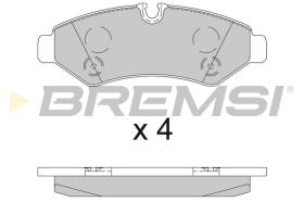 BREMSI BP3848 - PASTIGLIE FRENO - BRAKE PADS
