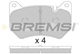 BREMSI BP3852 - PASTIGLIE FRENO - BRAKE PADS