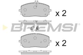 BREMSI BP3854 - PASTIGLIE FRENO - BRAKE PADS