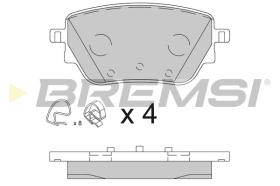 BREMSI BP3855 - PASTIGLIE FRENO - BRAKE PADS