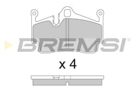 BREMSI BP3857 - PASTIGLIE FRENO - BRAKE PADS