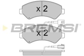 BREMSI BP3871 - PASTIGLIE FRENO - BRAKE PADS