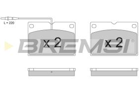 BREMSI BP7225 - PASTIGLIE FRENO - BRAKE PADS