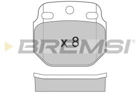 BREMSI BP7244 - PASTIGLIE FRENO - BRAKE PADS