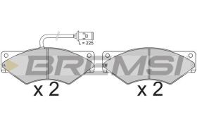 BREMSI BP7253 - PASTIGLIE FRENO - BRAKE PADS