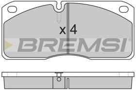 BREMSI BP7258 - PASTIGLIE FRENO - BRAKE PADS