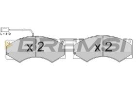 BREMSI BP7266 - PASTIGLIE FRENO - BRAKE PADS