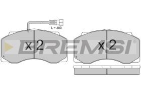 BREMSI BP7300 - PASTIGLIE FRENO - BRAKE PADS
