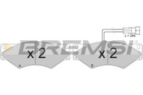 BREMSI BP7303 - PASTIGLIE FRENO - BRAKE PADS