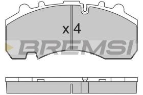 BREMSI BP7314 - PASTIGLIE FRENO - BRAKE PADS